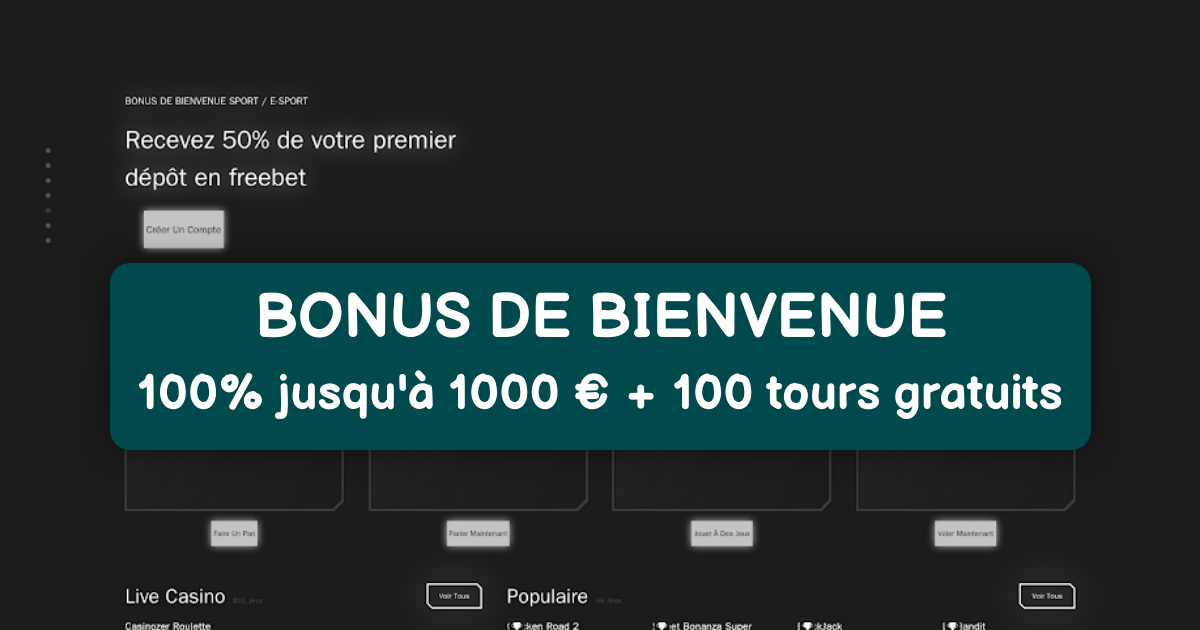 Casinozer banner
